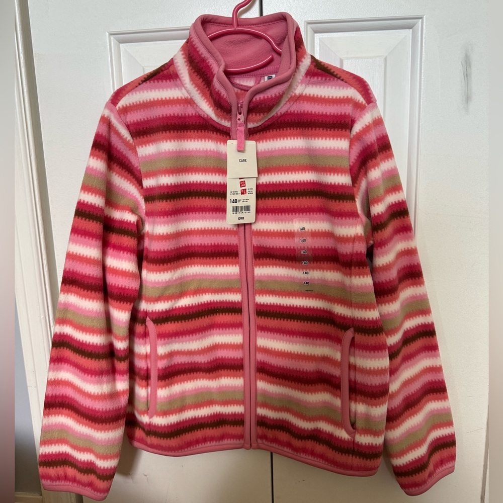 Uniqlo kids fleece jacket